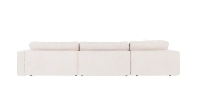 Rowico Home Duncan Corner Sofa 2+3-Seater Anna #1 White 345x233x78 cm
