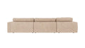Rowico Home Duncan Corner Sofa 2+3-Seater Open End Left Anna #2 Light Beige 345x233x78 cm