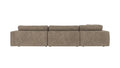 Rowico Home Duncan Corner Sofa 2+3-Seater Open End Left Anna #6 Dark Beige 345x216x78 cm