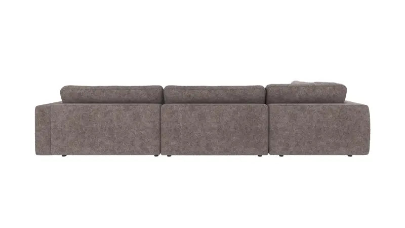 Rowico Home Duncan Corner Sofa 2+3-Seater Anna #18 Dark Grey 345x233x78 cm