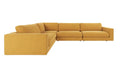 Rowico Home Duncan Corner Sofa 2+3-Seater Brenda #68 Yellow 345x233x78 cm