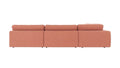 Rowico Home Duncan Corner Sofa 2+3-Seater Open End Right Brenda #52 Red 325x230x78 cm
