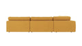 Rowico Home Duncan Corner Sofa 2+3-Seater Open End Right Brenda #68 Yellow 325x230x78 cm