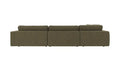 Rowico Home Duncan Corner Sofa 2+3-Seater Open End Left Brenda #77 Green 345x216x78 cm