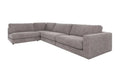 Rowico Home Duncan Corner Sofa 2+3-Seater Open End Left Greg #18 Grey 345x216x78 cm