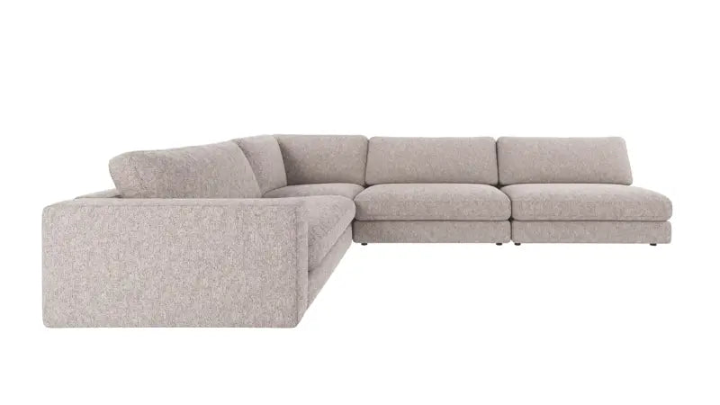 Rowico Home Duncan Corner Sofa 2+3-Seater Open End Right Max #180 Grey 325x230x78 cm