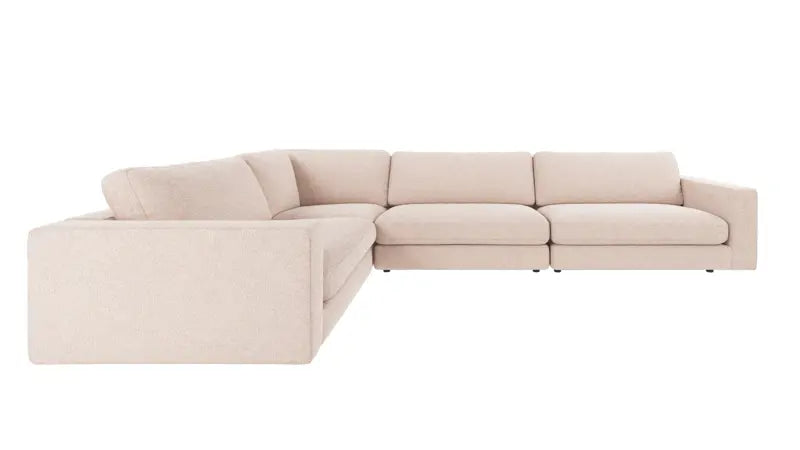 Rowico Home Duncan Corner Sofa 2+3-Seater Max #01 Light Beige 345x233x78 cm