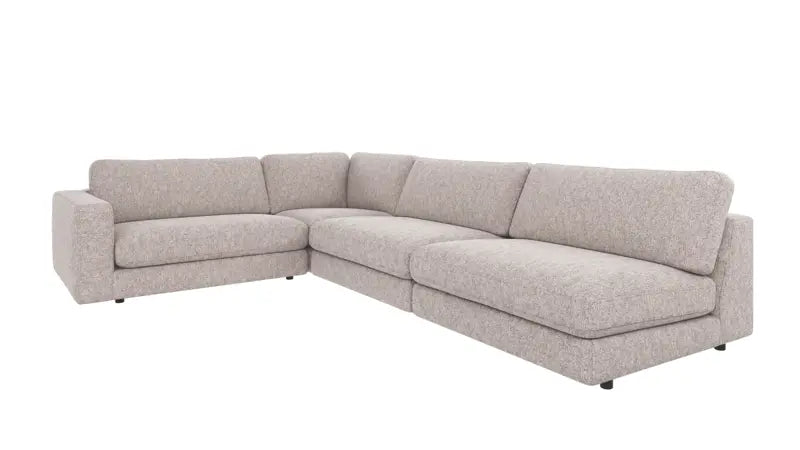 Rowico Home Duncan Corner Sofa 2+3-Seater Open End Right Max #180 Grey 325x230x78 cm