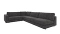 Rowico Home Duncan Corner Sofa 2+3-Seater Open End Right Robin #66 Dark Grey 325x230x78 cm