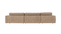 Rowico Home Duncan Corner Sofa 2+3-Seater Open End Left Robin #109 Grey-Beige 345x216x78 cm