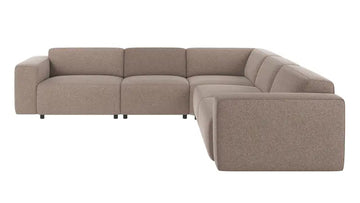 Rowico Home Willard Corner Sofa 3+3-Seater Brenda #34 Beige 297x297x70 cm