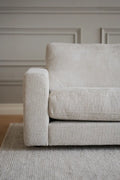 Rowico Home Duncan Corner Sofa 2+3-Seater Open End Left Robin #01 Light Grey 345x233x78 cm