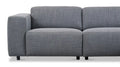 Rowico Home Elroy Corner Sofa 2.5+2.5-Seater Open End Right Bermuda #803 Grey 282x218x70 cm
