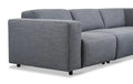 Rowico Home Elroy Corner Sofa 2.5+2.5-Seater Open End Right Bermuda #803 Grey 282x218x70 cm