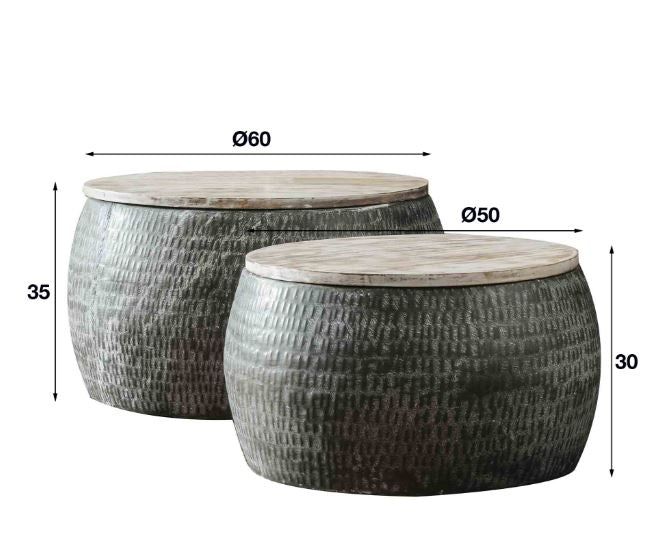 ZI Ford Coffee Tables Natural