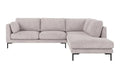 Rowico Home Corwin Corner Sofa 2.5+2.5-Seater Open End Right Anna #15 Light Grey 266x226x83 cm