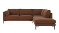 Rowico Home Corwin Corner Sofa 2.5+2.5-Seater Open End Right Rita #96 Red 266x226x83 cm
