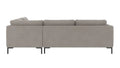 Rowico Home Corwin Corner Sofa 2.5+2.5-Seater Open End Right Rita #167 Light Grey 266x226x83 cm