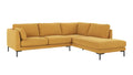 Rowico Home Corwin Corner Sofa 2.5+2.5-Seater Open End Right Brenda #68 Yellow 266x226x83 cm