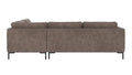Rowico Home Corwin Corner Sofa 2.5+2.5-Seater Open End Right Greg #7 Dark Beige 266x226x83 cm