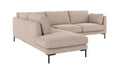 Rowico Home Corwin Left Open End Corner Sofa 2.5+2.5-Seater Alice #01 Light Beige 266x226x83 cm