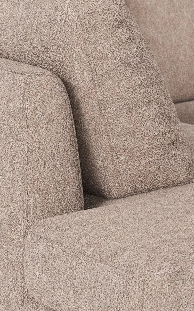 Rowico Home Corwin Left Open End Corner Sofa 2.5+2.5-Seater Alice #01 Light Beige 266x226x83 cm