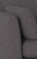 Rowico Home Corwin Corner Sofa 2.5+2.5-Seater Open End Right Brenda #18 Dark Grey 266x226x83 cm