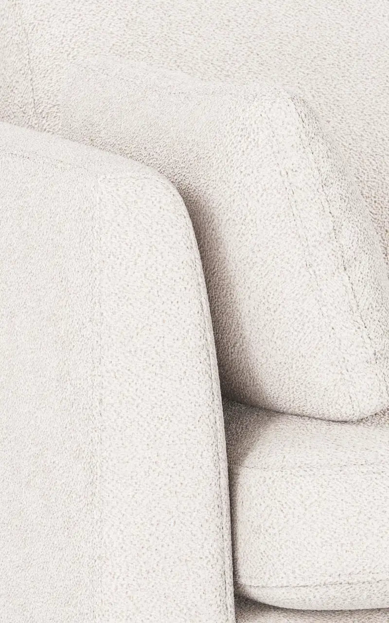 Rowico Home Corwin Corner Sofa 2.5+2.5-Seater Open End Right Alice #101 White 266x226x83 cm