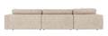 Rowico Home Duncan Corner Sofa 2+3-Seater Open End Left Robin #01 Light Grey 345x233x78 cm