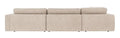 Rowico Home Duncan Corner Sofa 2+3-Seater Open End Left Robin #01 Light Grey 345x216x78 cm