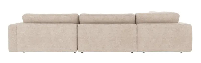 Rowico Home Duncan Corner Sofa 2+3-Seater Open End Left Robin #01 Light Grey 345x216x78 cm