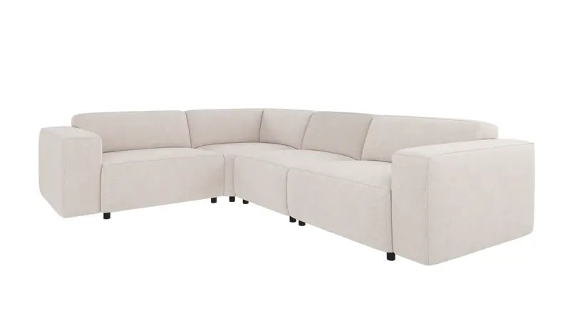 Rowico Home Willard Corner Sofa 2+3-Seater Brenda #22 Light Beige 297x219x70 cm