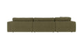 Rowico Home Duncan Corner Sofa 2+3-Seater Max #88 Dark Green 345x233x78 cm