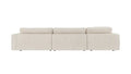 Rowico Home Duncan Corner Sofa 2+3-Seater Anna #20 Ivory 345x233x78 cm