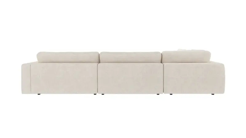Rowico Home Duncan Corner Sofa 2+3-Seater Anna #20 Ivory 345x233x78 cm
