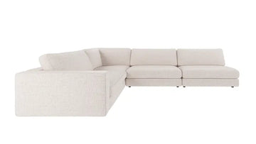 Rowico Home Duncan Corner Sofa 2+3-Seater Open End Right Oscar #1 Light Beige 325x230x78 cm