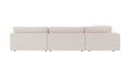 Rowico Home Duncan Corner Sofa 2+3-Seater Open End Right Oscar #1 Light Beige 325x230x78 cm