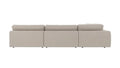 Rowico Home Duncan Corner Sofa 2+3-Seater Open End Right Oscar #124 Beige 325x230x78 cm