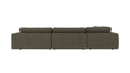 Rowico Home Duncan Corner Sofa 2+3-Seater Open End Left Oscar #88 Green-Brown 345x216x78 cm