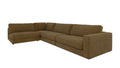 Rowico Home Duncan Corner Sofa 2+3-Seater Open End Left Max #14 Yellow-Green 345x216x78 cm