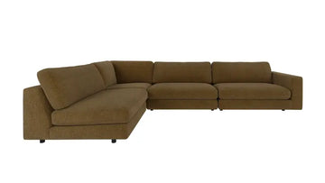 Rowico Home Duncan Corner Sofa 2+3-Seater Open End Left Max #14 Yellow-Green 345x216x78 cm