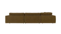 Rowico Home Duncan Corner Sofa 2+3-Seater Open End Left Max #14 Yellow-Green 345x216x78 cm