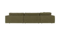 Rowico Home Duncan Corner Sofa 2+3-Seater Open End Left Max #88 Dark Green 345x216x78 cm