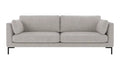 Rowico Home Corwin Corner Sofa 2.5+2.5-Seater Open End Right Oscar #196 Light Grey 266x226x83 cm
