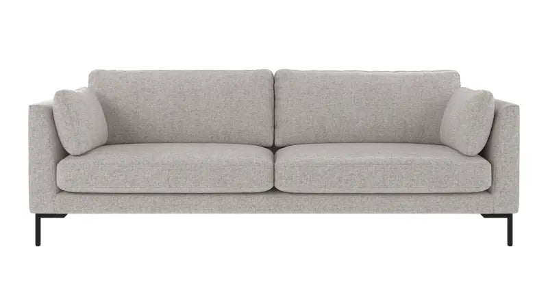 Rowico Home Corwin Corner Sofa 2.5+2.5-Seater Open End Right Oscar #196 Light Grey 266x226x83 cm