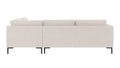 Rowico Home Corwin Corner Sofa 2.5+2.5-Seater Open End Right Oscar #1 Light Beige 266x226x83 cm