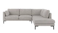 Rowico Home Corwin Corner Sofa 2.5+2.5-Seater Open End Right Oscar #196 Light Grey 266x226x83 cm