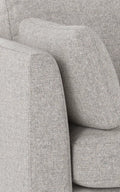 Rowico Home Corwin Corner Sofa 2.5+2.5-Seater Open End Right Oscar #196 Light Grey 266x226x83 cm