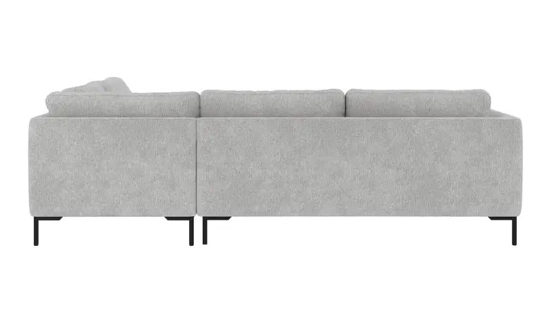 Rowico Home Corwin Corner Sofa 2.5+2.5-Seater Open End Right Max #60 Light Grey 266x226x83 cm