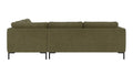 Rowico Home Corwin Corner Sofa 2.5+2.5-Seater Open End Right Max #88 Dark Green 266x226x83 cm